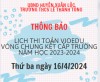 Thi Toán Vioedu VCK cấp trường 23 24
