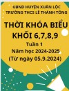 HÌNH TKB TUẦN 1