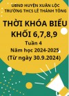 TKB tuần 4