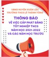 Hình cấp phát bằng TN 21 22