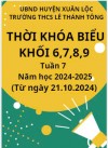 Hình TKB tuần 7