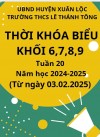 TKB TUẦN 20