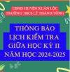 KIỂM TRA GIỮA HKII