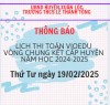 Thi Toán Vioedu huyện