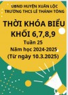 TKB tuần 25