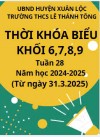 TKB TUẦN 28