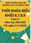 TKB TUẦN 31