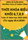 TKB TUẦN 31
