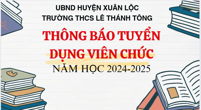 Thông báo tuyển dụng viên chức