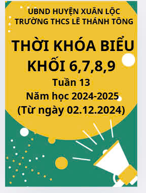 TKB tuần 13