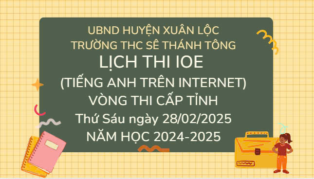 thi ioe tỉnh