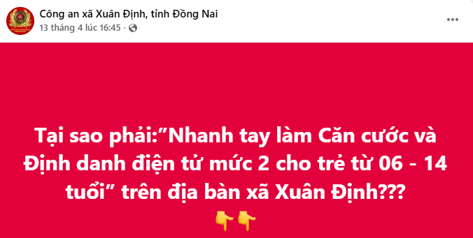 Định danh mức độ 2