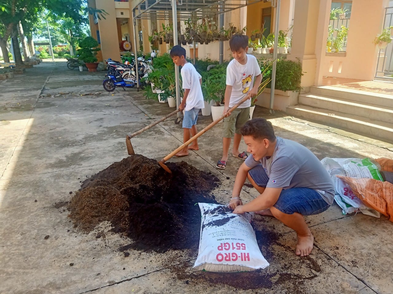 Mùa hè xanh THCS Lê Thánh Tông